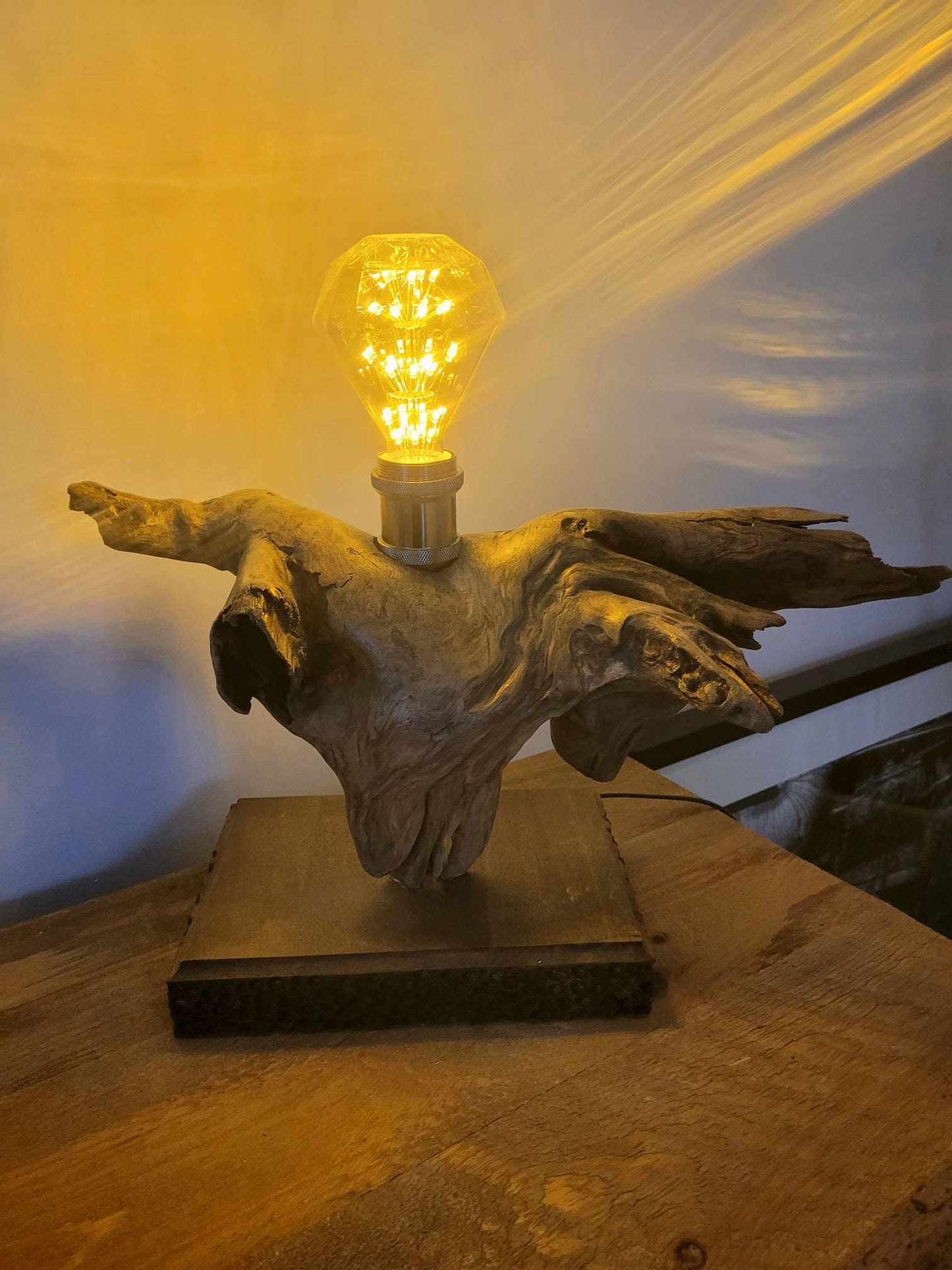 Lampe artisanale